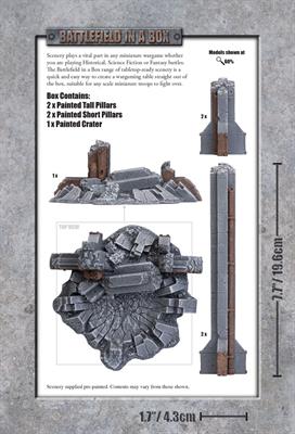 Battlefield in a Box: Gothic Industrial - Pillars