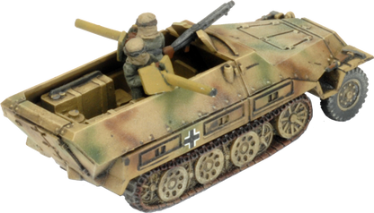 Flames of War: German SD KFZ 251 Flamethrower Platoon (Late War)