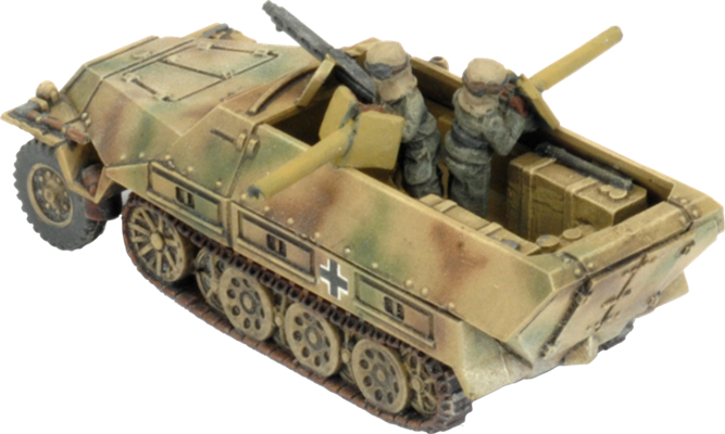 Flames of War: German SD KFZ 251 Flamethrower Platoon (Late War)