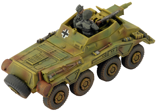 Flames of War: German Puma Scout Troop (Late War)