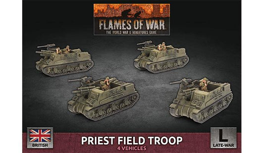 Flames of War: British Priest Field Troop (Late War)