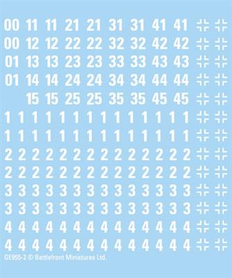 Flames of War: German Heer Panzer Decals