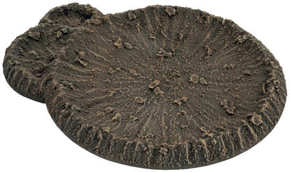 Flames of War: Large Craters and Ruined House