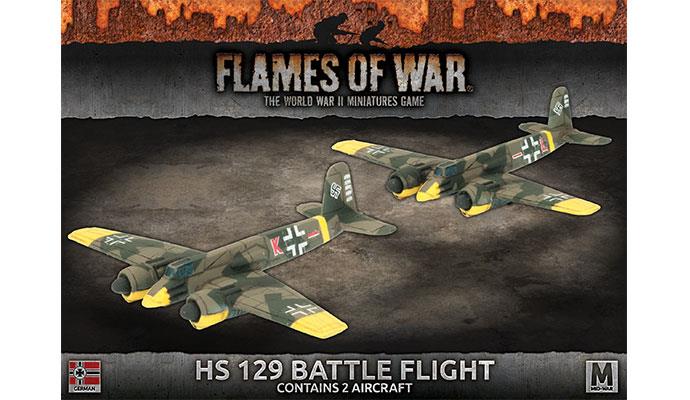 Flames of War: German HS 129 Battle Flight (Mid War)