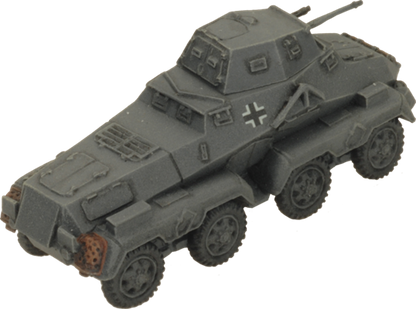 Flames of War: German SD KFZ 231 Heavy Scout Troop (Mid War)