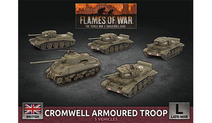 Flames of War: British Cromwell Armoured Troop (Late War)