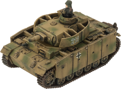 Flames of War: German Panzer III (Late) Tank Platoon (Mid War)