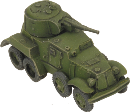 Flames of War: Soviet BA-10 Armoured Car Platoon (Mid War)