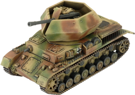 Flames of War: German Armoured AA Tank Platoon (Late War)