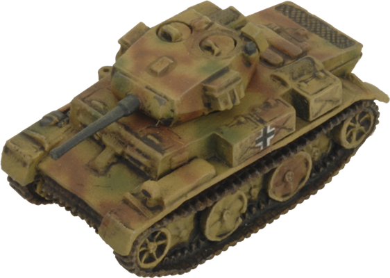 Flames of War: German Luchs (Panzer II) Scout Troop (Mid War)
