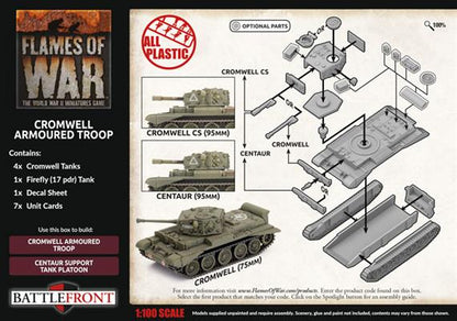 Flames of War: British Cromwell Armoured Troop (Late War)