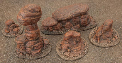 Battlefield in a Box: Badlands Tors - Mars