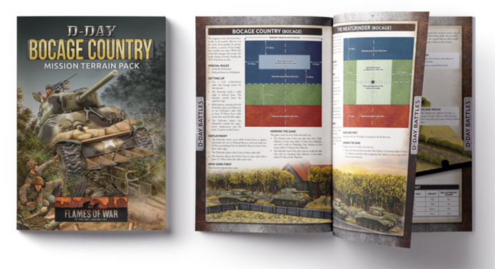 Flames of War: D-Day - Bocage Mission Terrain Pack