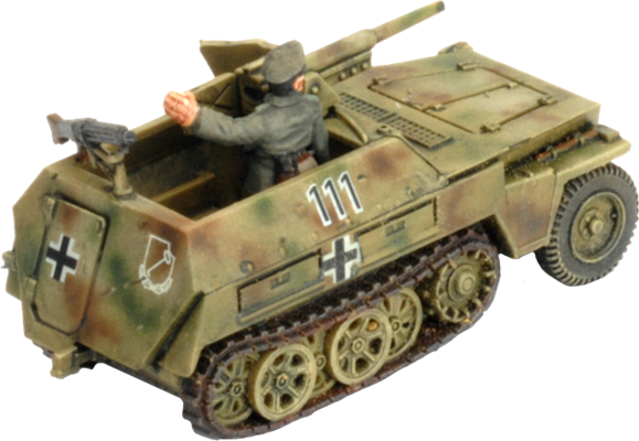 Flames of War: German SD KFZ 250 Transports (Late War)