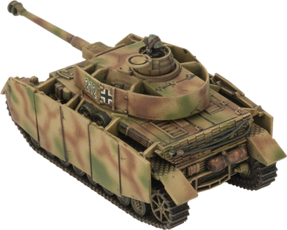 Flames of War: German Panzer IV Tank Platoon (Late War)