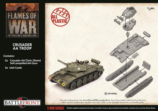 Flames of War: British Crusader AA Troop (Late War)