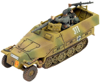 Flames of War: German SD KFZ 251 Transports (Late War)