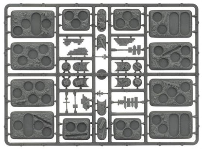 Flames of War: Soviet Plastic Bases - Rubble