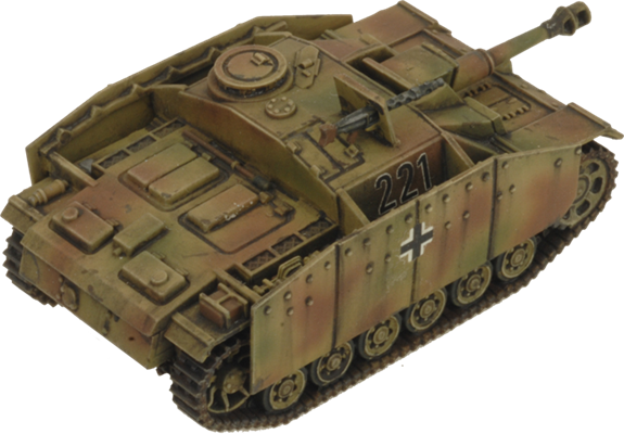 Flames of War: German Fallschirmjäger StuG Assault Gun Platoon (Late War)
