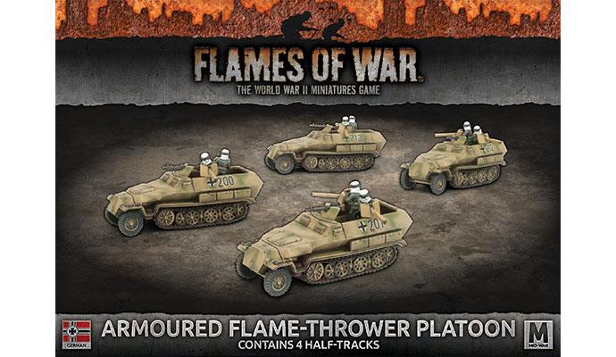 Flames of War: German Armoured Flame-Thrower Platoon (Mid War)