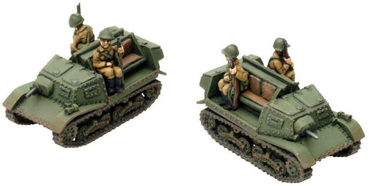 Flames of War: Soviet T-20 Komsomoleyts (x2) (Early War)