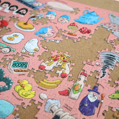 Tit's a Puzzle 1000 Piece Jigsaw Puzzle Sleazy Greetings