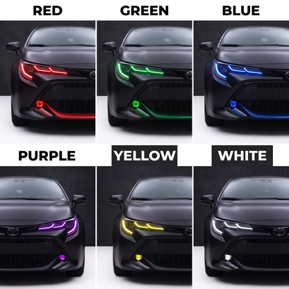 Toyota Corolla RGBW DRL Boards (2019-2022)