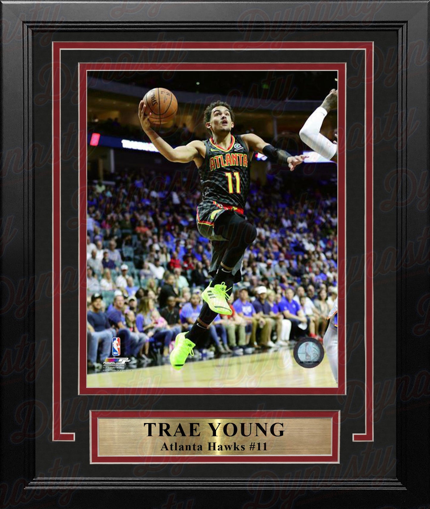 Trae Young Atlanta Hawks NBA Basketball 8" x 10" Framed and Matted Photo