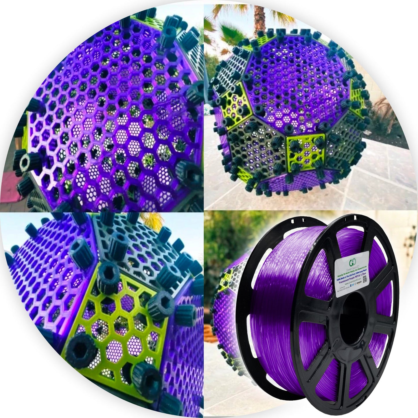 Indigo: Recycled PET-G <mark> Now with 20% more, FREE! </mark>