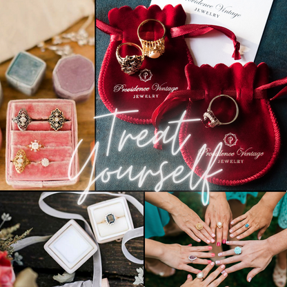 FIVE FOR ONE -Mix of 5 Vintage/Antique Rings for Women We Select Per Your Specifications Made in America - Bulk Pack by PVD Vintage Jewelry