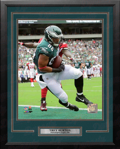 Trey Burton Touchdown Catch Philadelphia Eagles Framed Football Photo