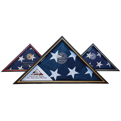 Tributary Flag Case - Army Flag Display Case