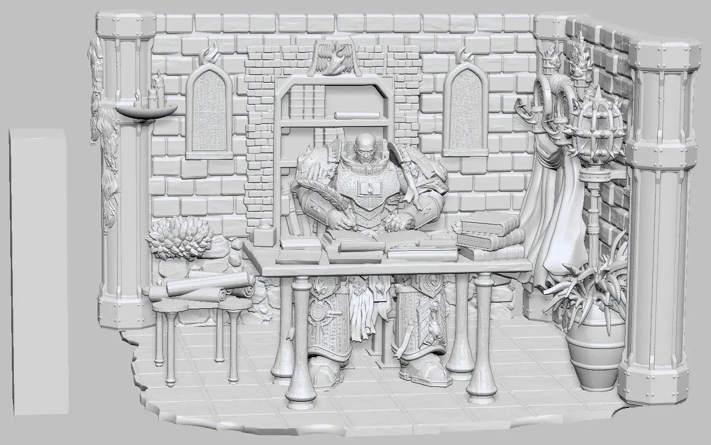 True Believer by 3DArtGuy 28/32mm scale, 50mm or 100m Miniature War Gaming Figure