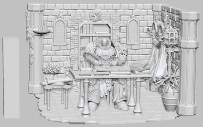True Believer by 3DArtGuy 28/32mm scale, 50mm or 100m Miniature War Gaming Figure