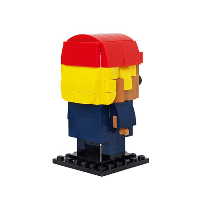 President Trump Brick Building Set - Custom Set - Made Using LEGO® Parts