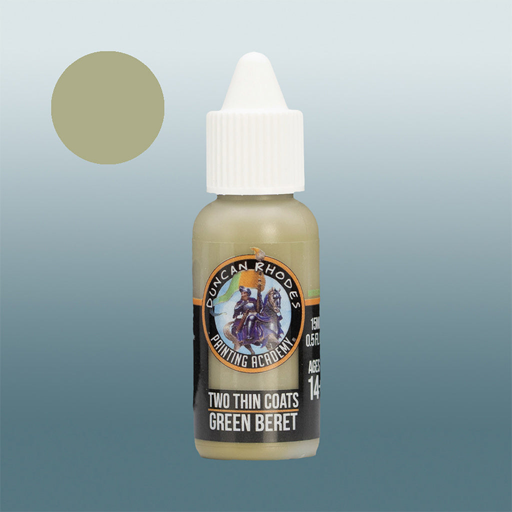 Two Thin Coats Highlight: Green Beret