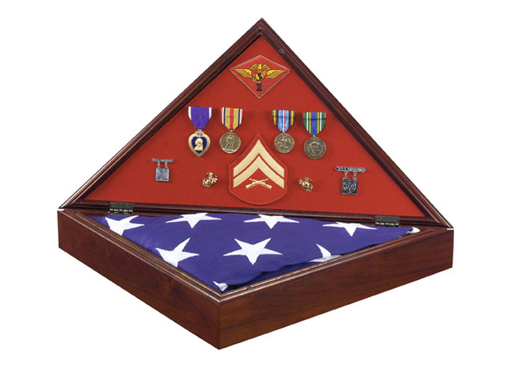 Heritage Flag Display Case.
