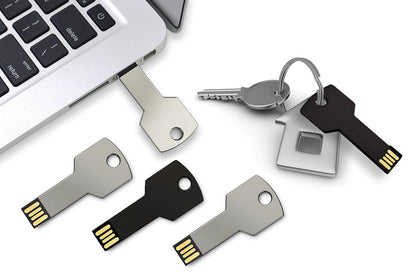 Key Style Bundle USB 2.0 Flash Drive Unprinted