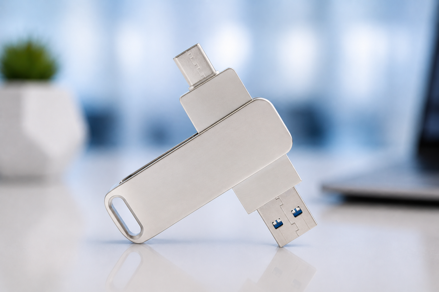 Pivot USB 3.1 Flash Drive Unprinted