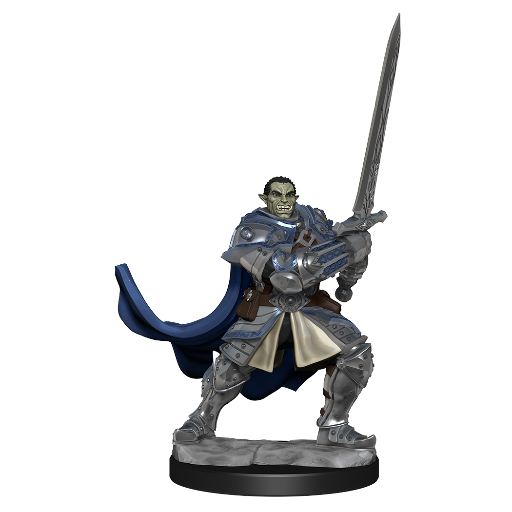 D&D: Nolzur's Marvelous Miniatures - Half-Orc Paladin Male