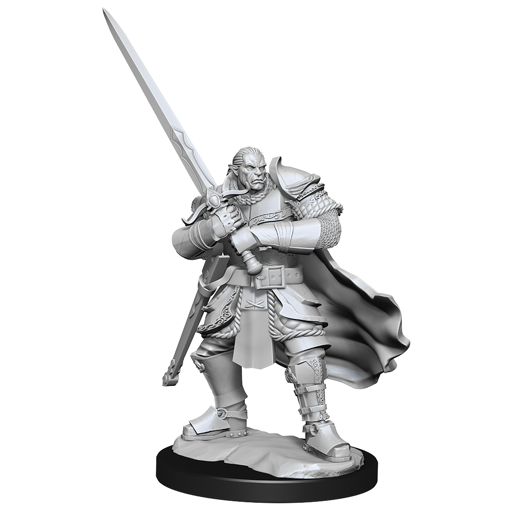 D&D: Nolzur's Marvelous Miniatures - Half-Orc Paladin Male