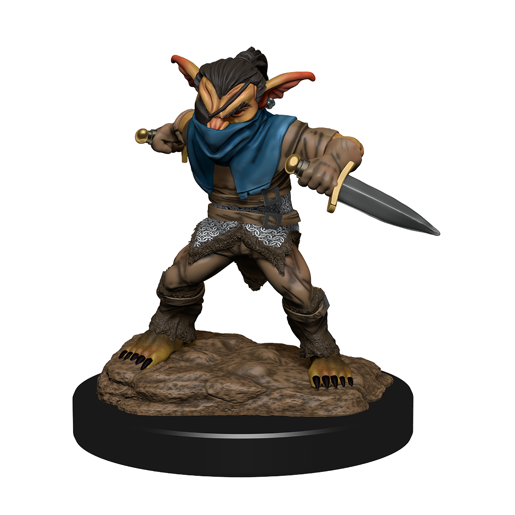 D&D: Nolzur's Marvelous Miniatures - Male Goblin Rogue & Female Goblin Bard