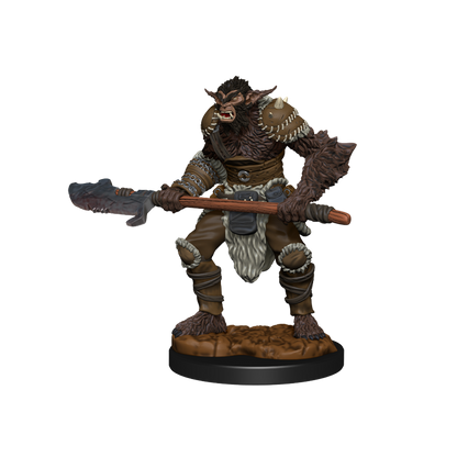 D&D: Nolzur's Marvelous Miniatures - Bugbear Barbarian Male & Bugbear Rogue Female