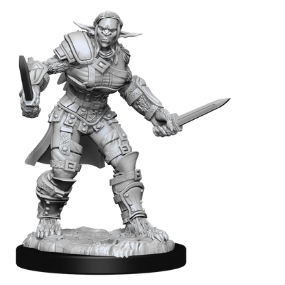 D&D: Nolzur's Marvelous Miniatures - Bugbear Barbarian Male & Bugbear Rogue Female