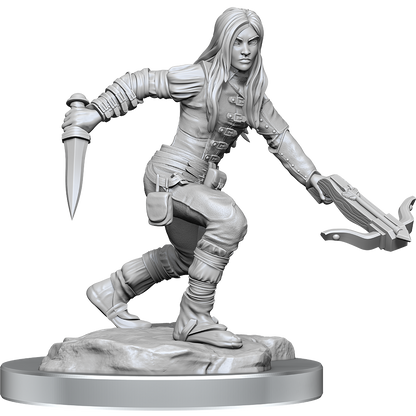D&D: Nolzur's Marvelous Miniatures - Half-Elf Rogue Female