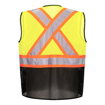 Hi Vis Back Contrast Executive Vest