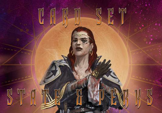 Fading Suns RPG: State & Perk Card Set