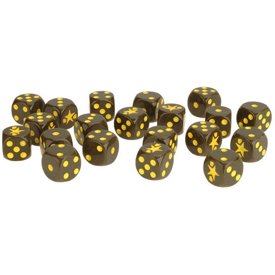 Flames of War: American Fighting First Dice Set (Mid War)