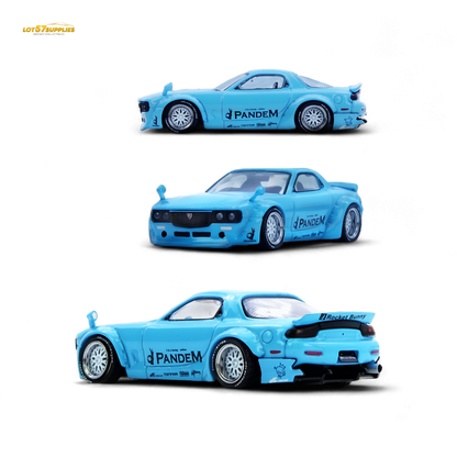 (Pre-Order) Inno64 Pandem Rocket Bunny RX7 FD3S - Tiff Blue 1:64