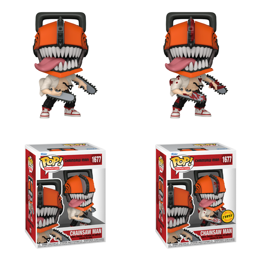 (PRE-ORDER) POP! Animation: Chainsaw Man - Chainsaw Man (Chase Bundle) (Wave 2)